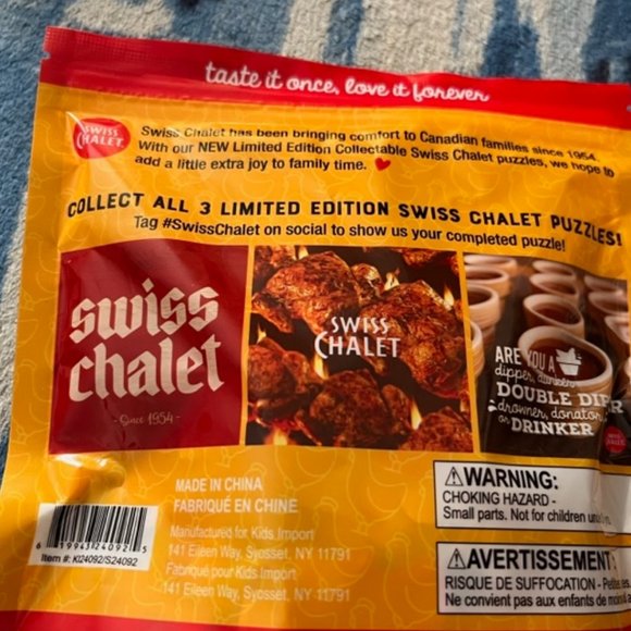 Swiss Chalet Forever Limited Edition Collectible100-piece Puzzle NIP - Picture 4 of 6